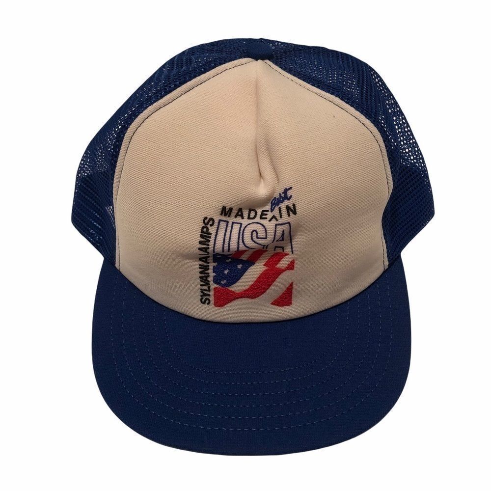 SYLVANIA 𝅺Vintage Lamps USA Trucker Hat Snapback